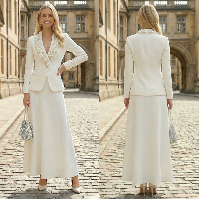 Formal Women'S Wear - Costumes de luxe en perles pour