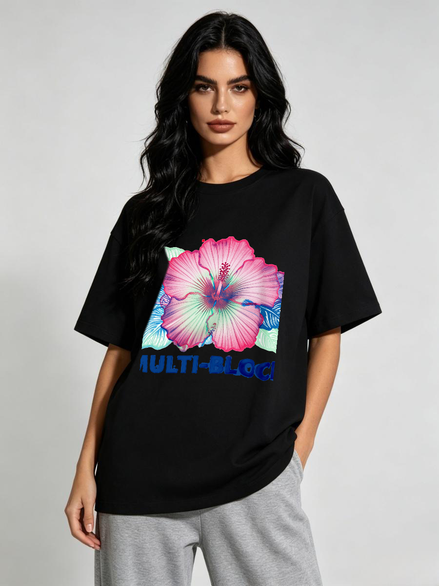 Women'S Formal Traditional Wear - T-shirts Femme Imprimés au Bloc, Estampillés