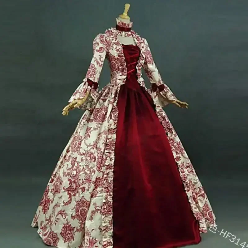 Women'S Gothic Formal Wear - Robe gothique en dentelle florale pour