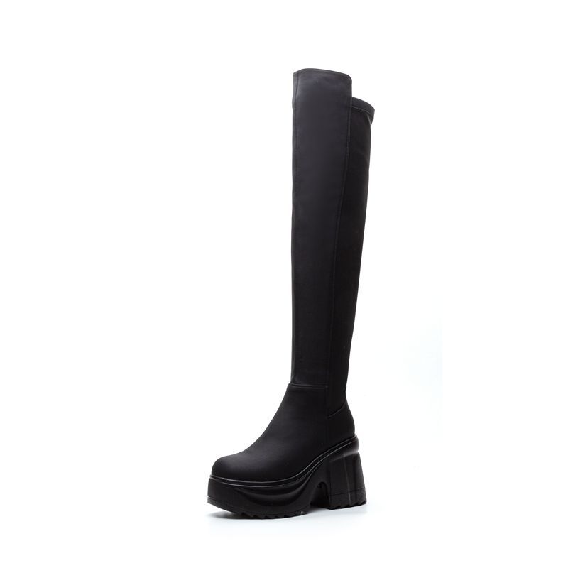 Bottes à talons larges et seme - Formal Women'S Wear avis et prix