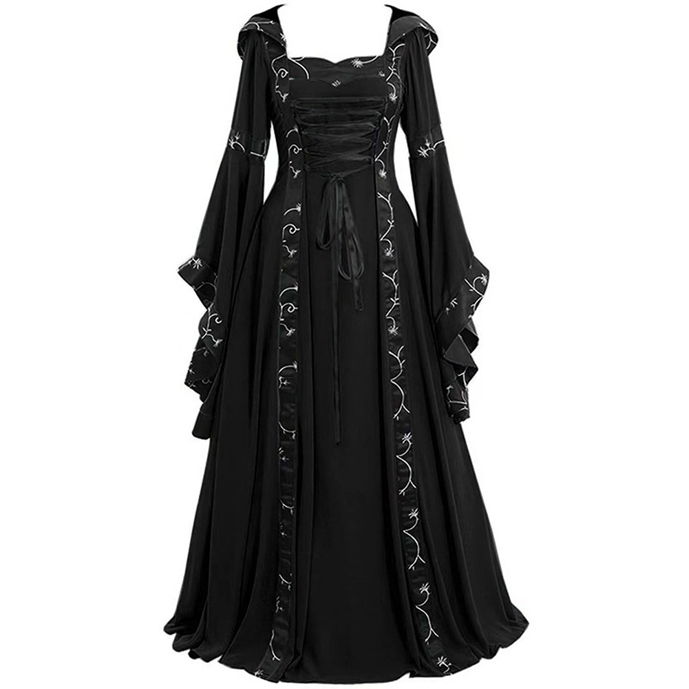 Robe gothique kaki pour femme, - Women'S Gothic Formal Wear avis et prix