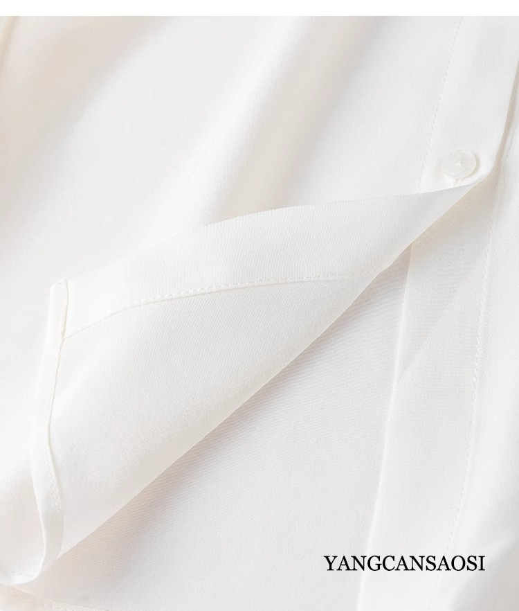 2025 mode féminine nouveau 100 - Silk Blouse Button avis et prix