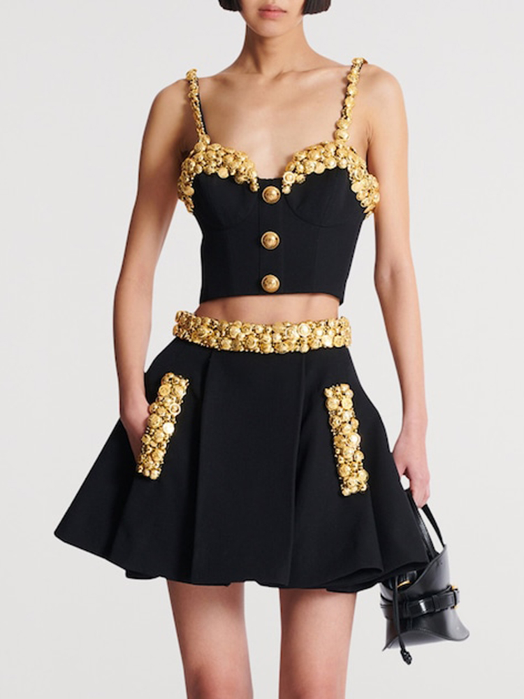 VC – ensemble deux pièces noir - Women'S Holiday Formal Wear avis et prix