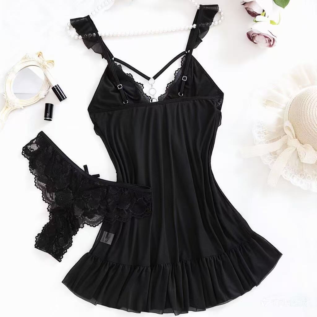 Nouvel ensemble de lingerie ro - Women'S Formal Wear Wedding avis et prix