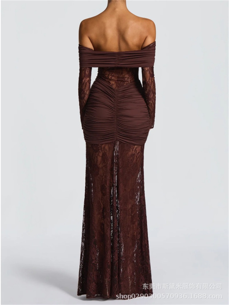 Sexy dentelle sirène femmes Ro - Women'S Holiday Formal Wear avis et prix