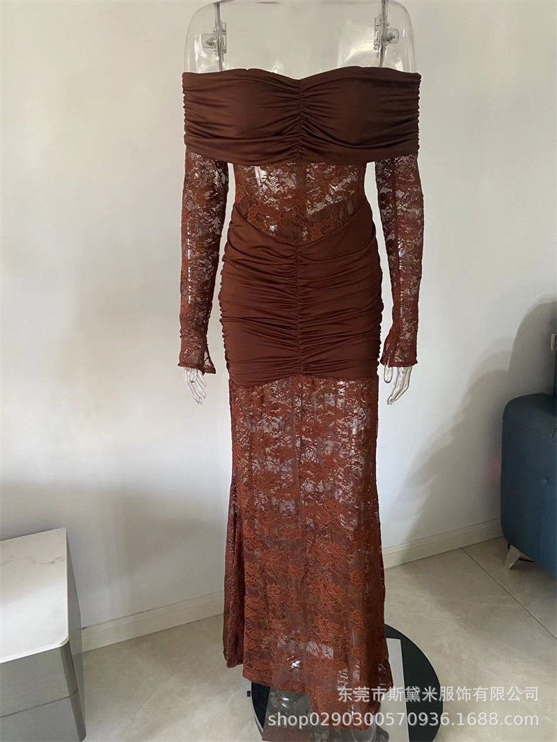 Sexy dentelle sirène femmes Ro - Women'S Holiday Formal Wear avis et prix