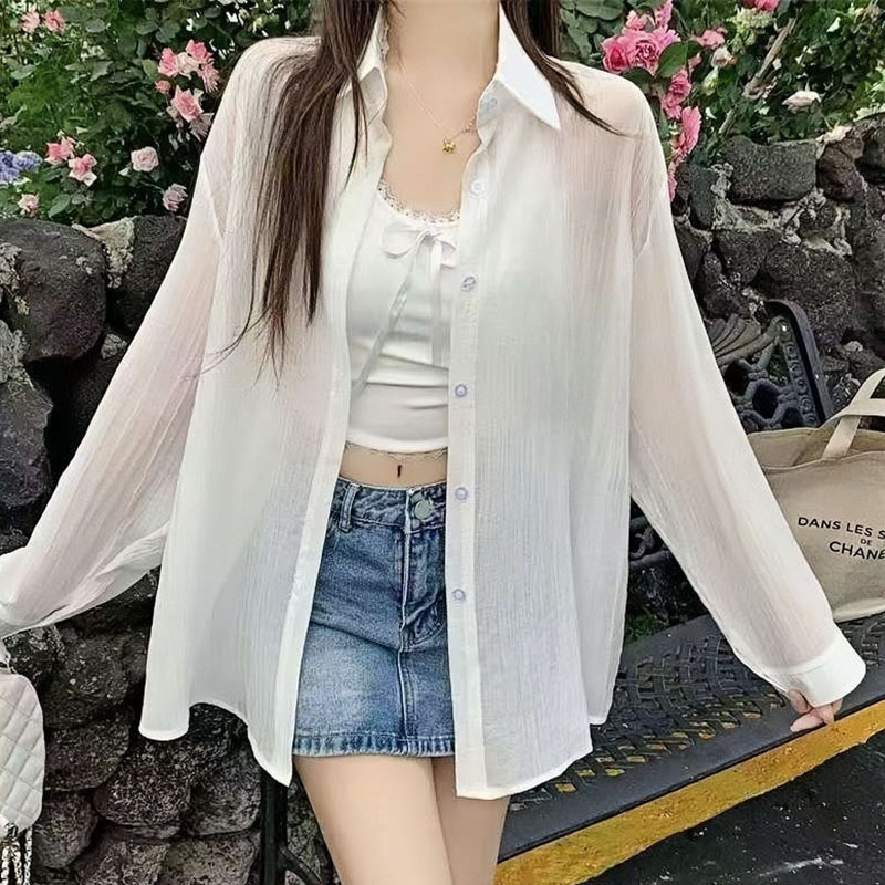 Chemisiers amples décontractés - Silk Blouse Button avis et prix