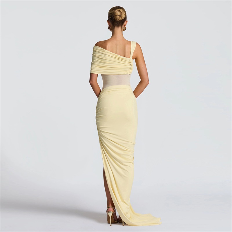 Robe de bal jaune pour femmes, - Women'S Holiday Formal Wear avis et prix