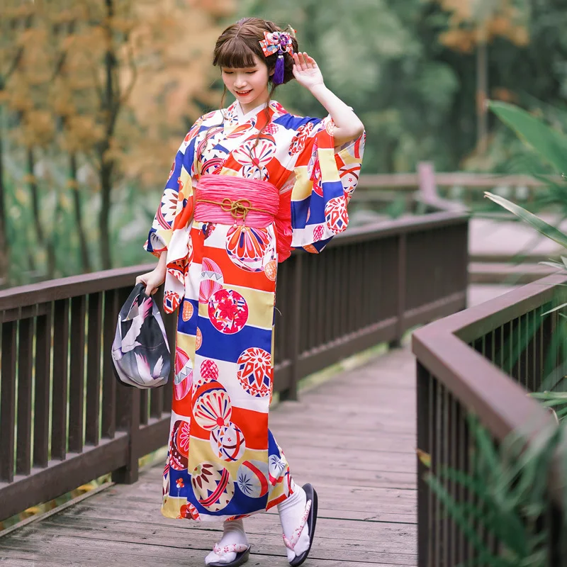 Kimono traditionnel japonais p - Women'S Formal Traditional Wear avis et prix