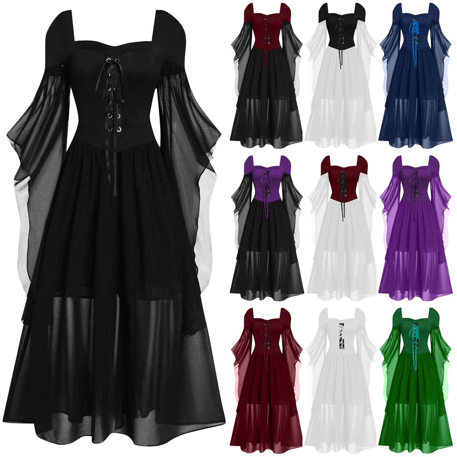 Robes d'Halloween 2026 : Robe  - Women'S Gothic Formal Wear avis et prix