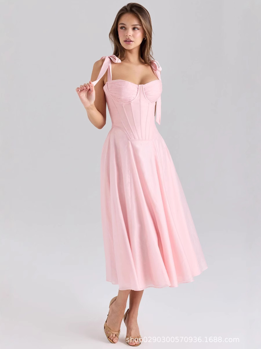Robe de bal rose Sexy pour fem - Women'S Holiday Formal Wear avis et prix