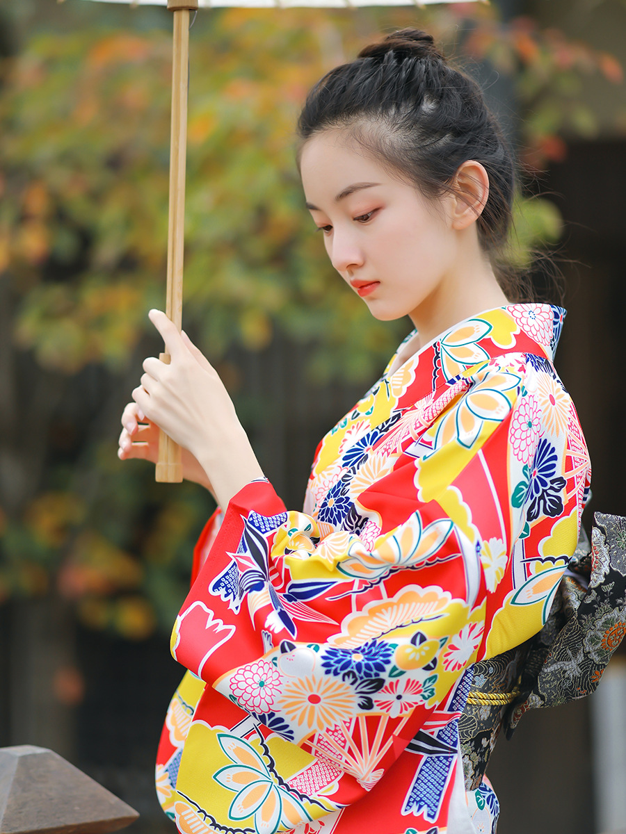 Kimono traditionnel japonais p - Women'S Formal Traditional Wear avis et prix