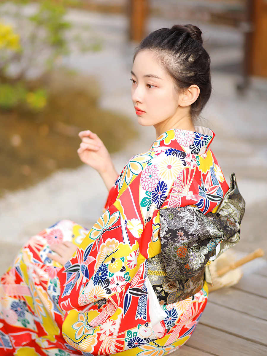 Kimono traditionnel japonais p - Women'S Formal Traditional Wear avis et prix