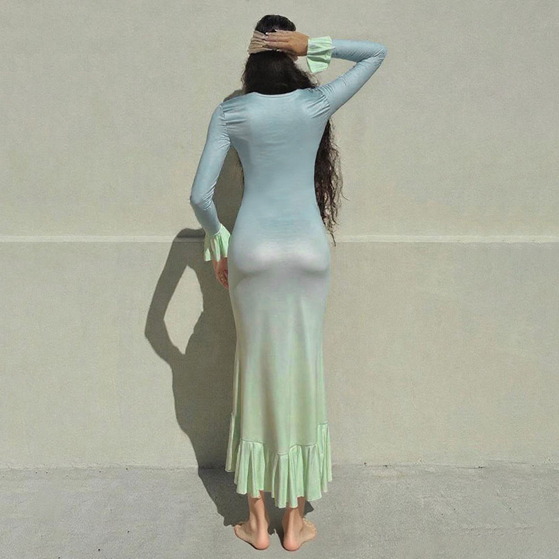 Robe de bal bleue dégradée pou - Women'S Holiday Formal Wear avis et prix