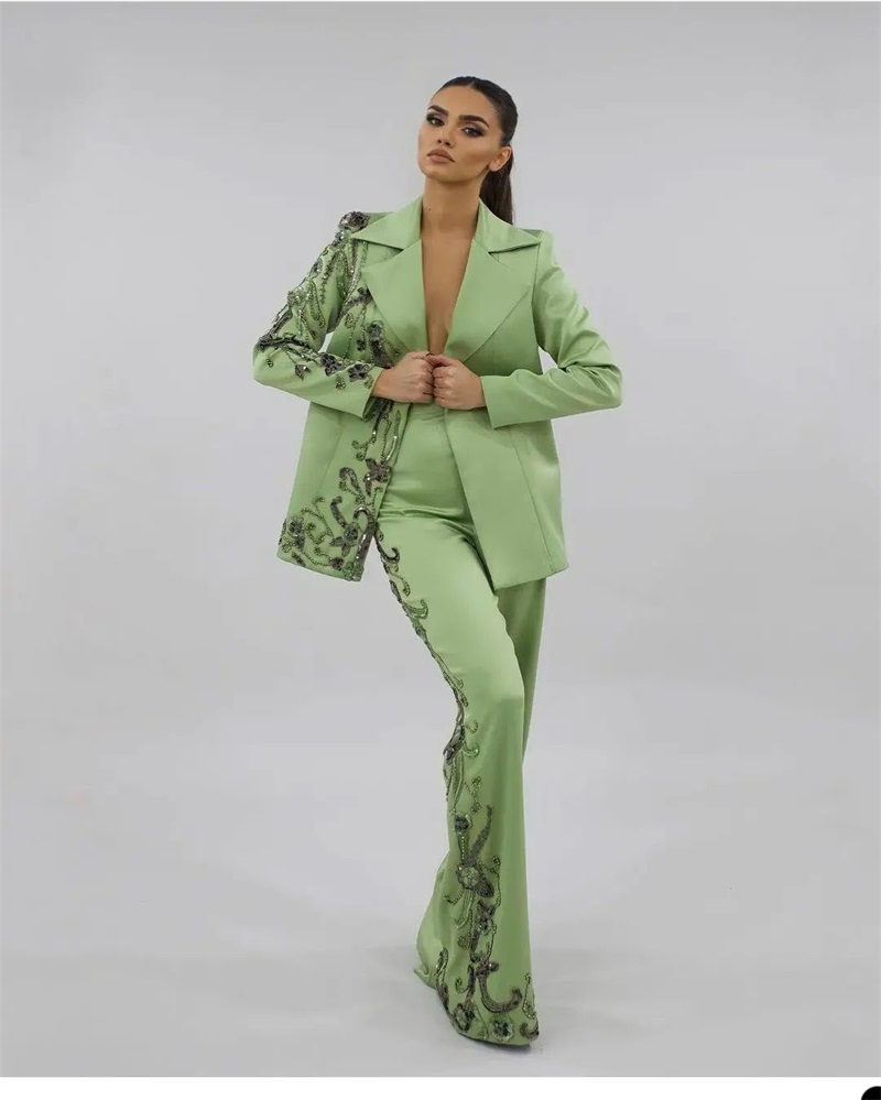 Ensemble de olympiques en sati - Women'S Green Formal Wear avis et prix