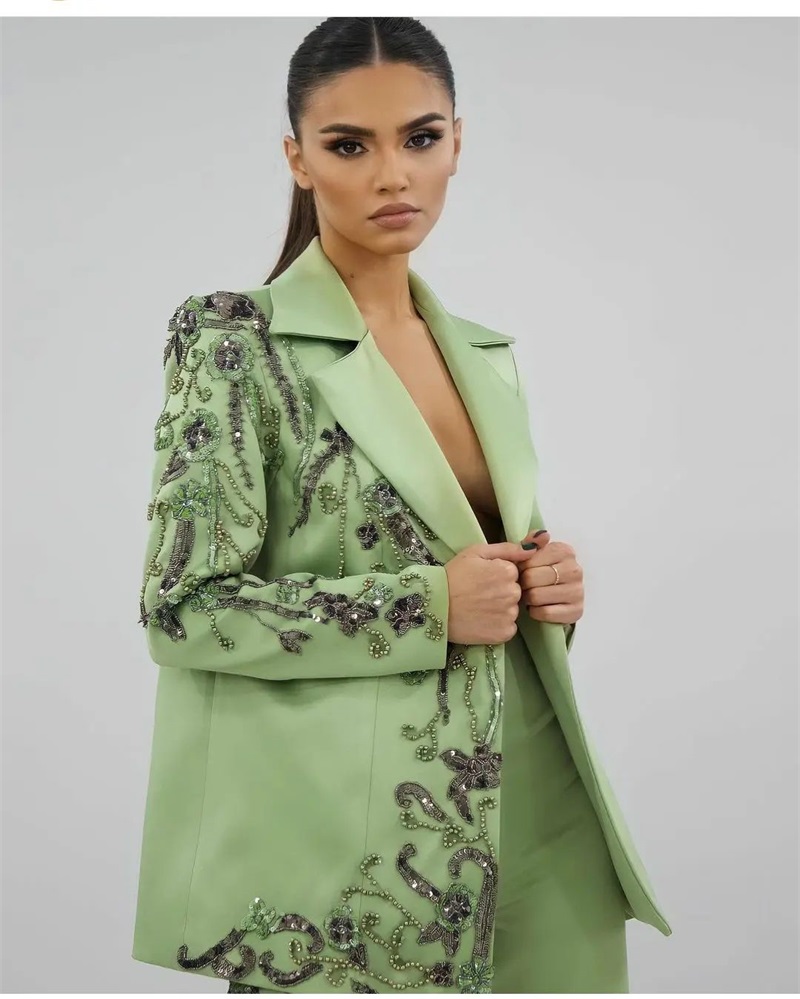 Ensemble de olympiques en sati - Women'S Green Formal Wear avis et prix