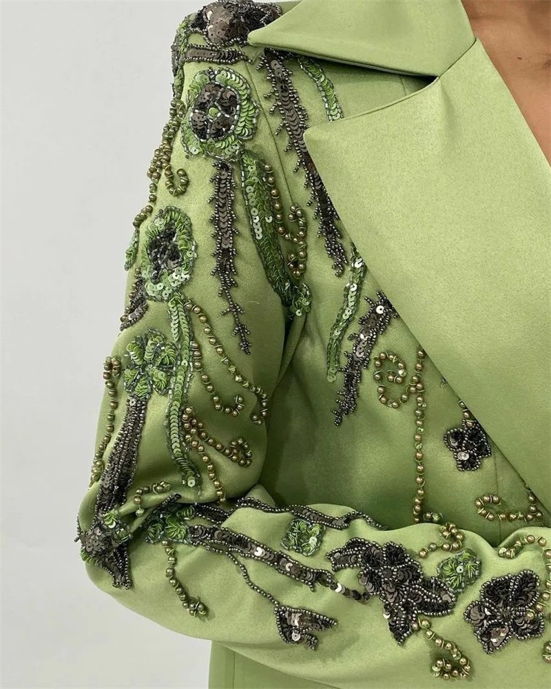 Ensemble de olympiques en sati - Women'S Green Formal Wear avis et prix