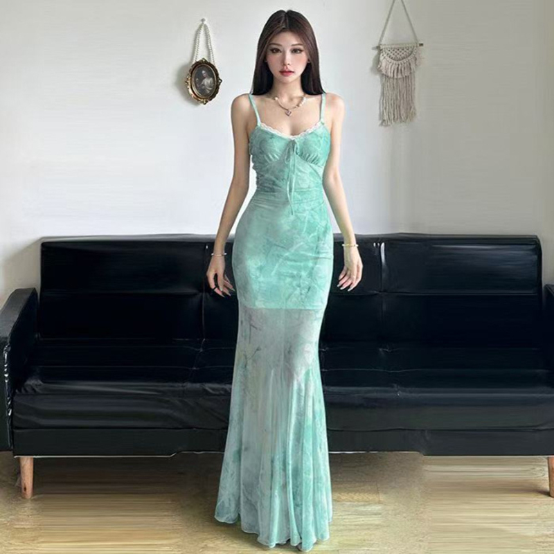 Robe longue de plage d'été pou - Women'S Green Formal Wear avis et prix