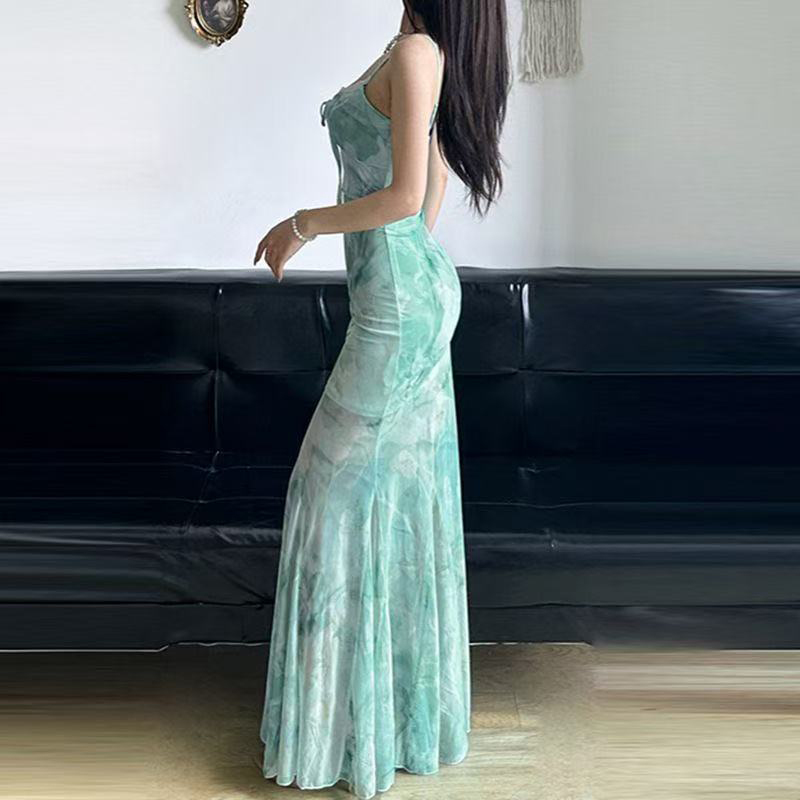 Robe longue de plage d'été pou - Women'S Green Formal Wear avis et prix